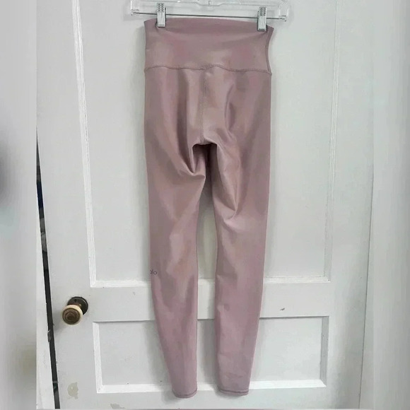 ALO Yoga Women’s 7/8 High-Waist Airbrush Legging Mauve Size Small - Picture 3 of 3